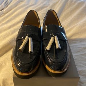 Franco Sarto Carolynn Navy Loafers 8W